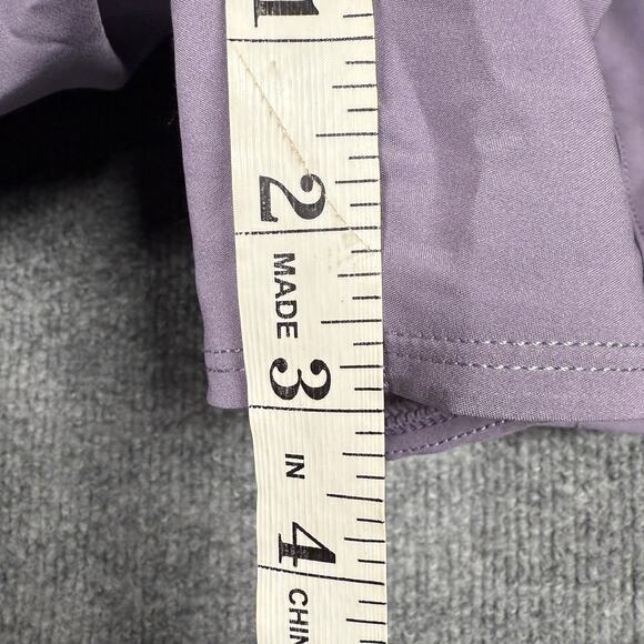 New Nike Womens Size XL Dri-Fit Brief Lined Training Shorts Pink Elastic Waist - Picture 7 of 10